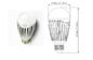 Dimmable UL cree led light bulb E27 AC120V E26 LED Golf Bulb for schools